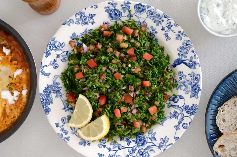 Mediterranean Parsley & Tomato Salad