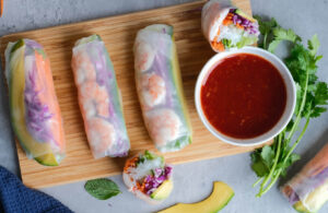 Vietnamese Fresh Salad Roll