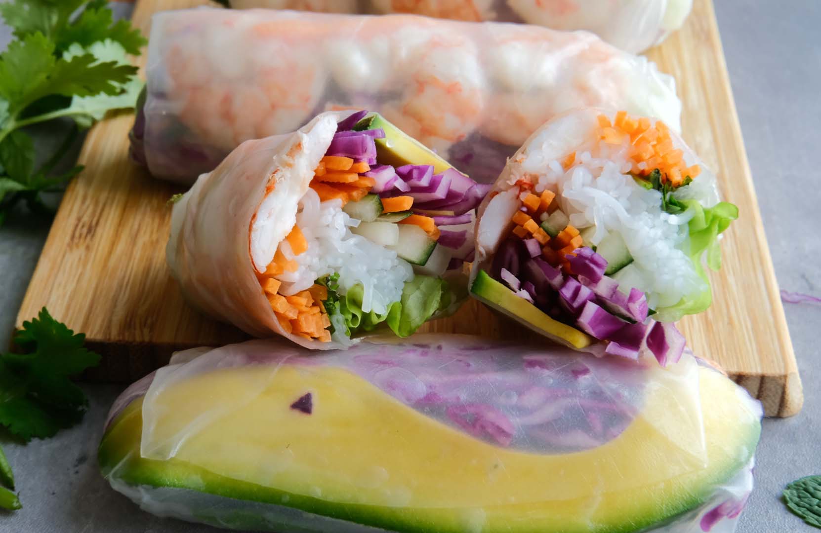  Vietnamese Fresh Salad Roll