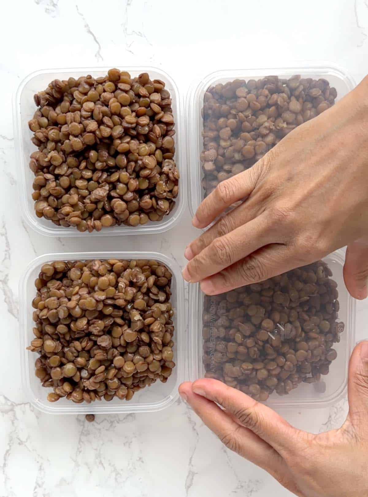  How to store lentils in a container