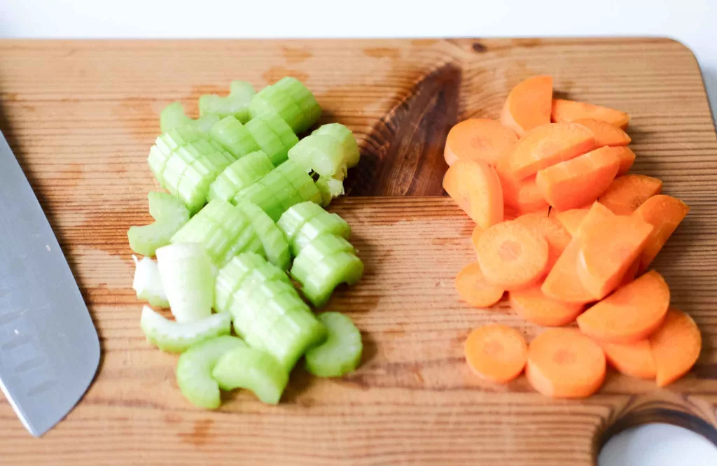 Step3_Chop the vegetables