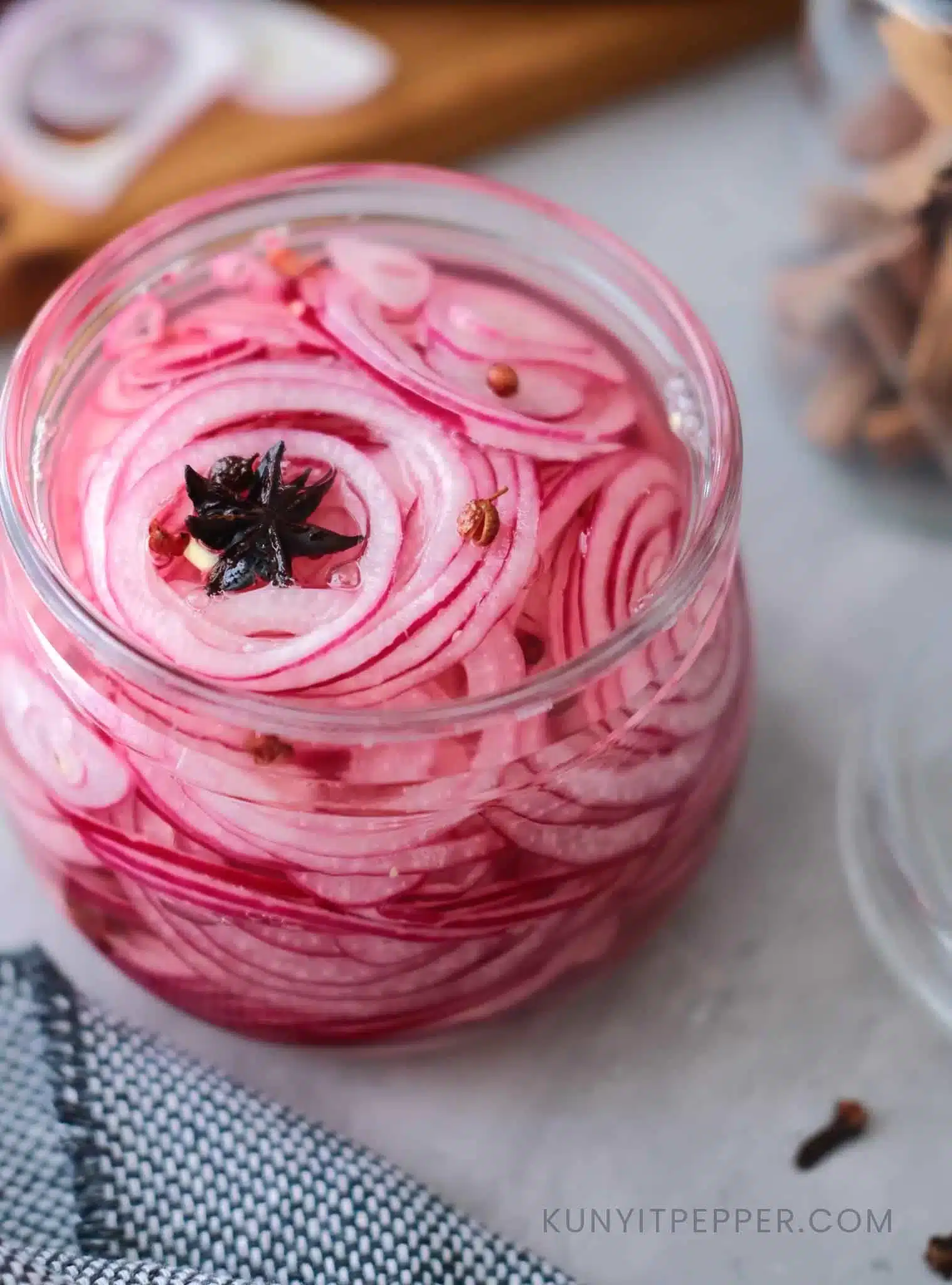 Asian Pickled Red Onions