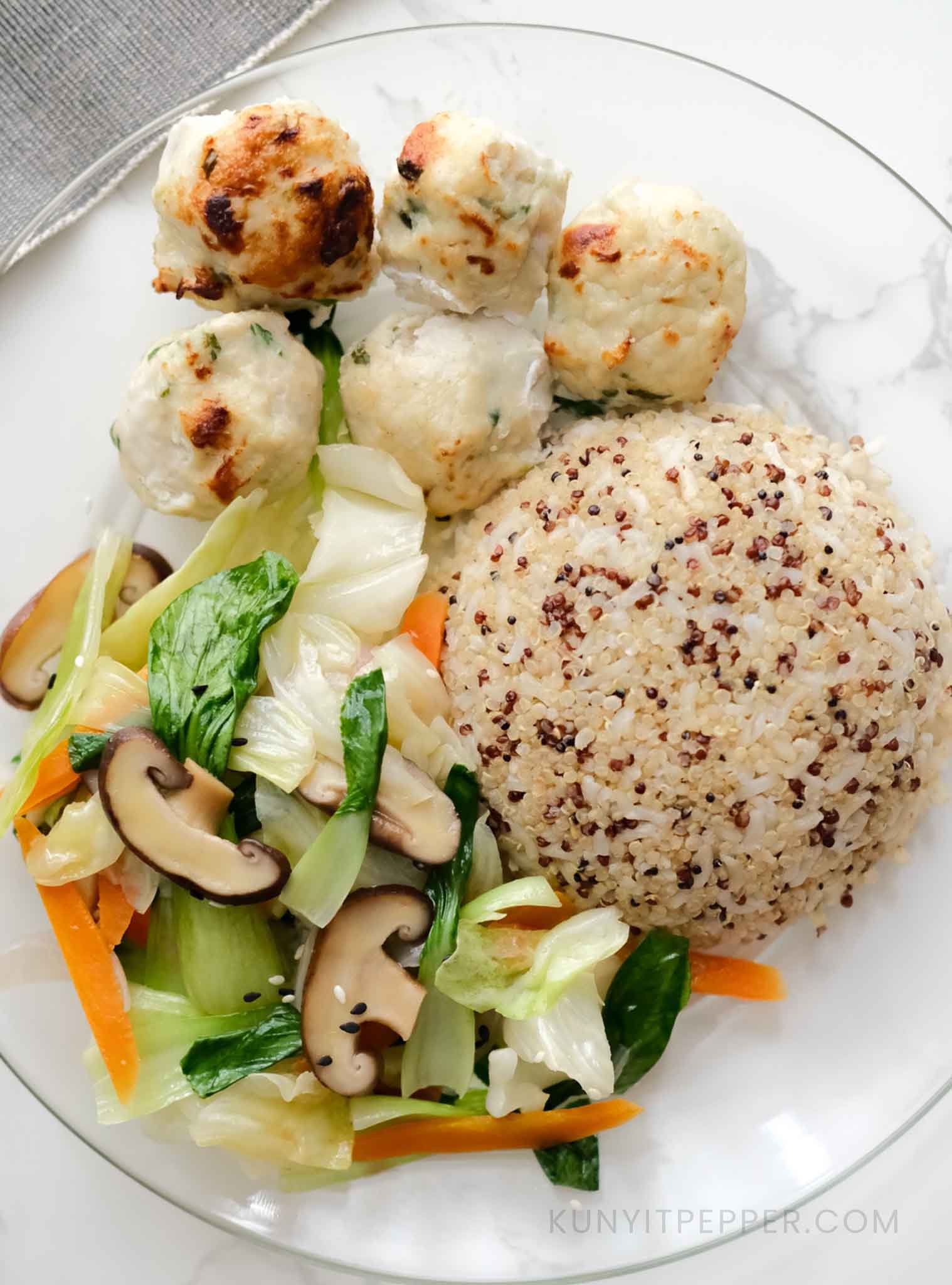 Asian Chicken Meatballs