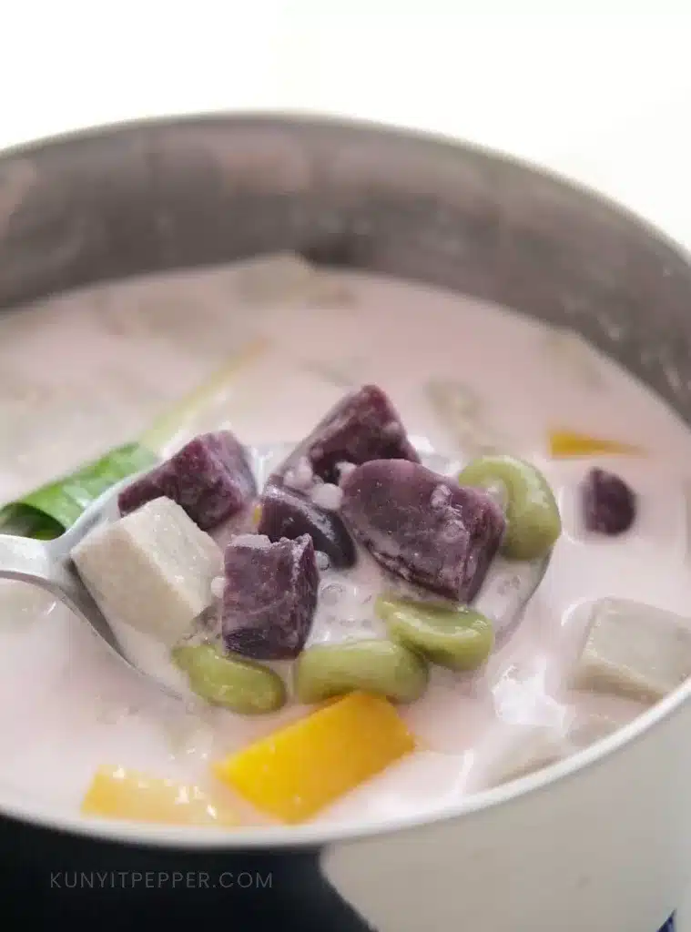 Bubur Cha Cha Recipe_ Coconut Milk Sweet Sago Dessert