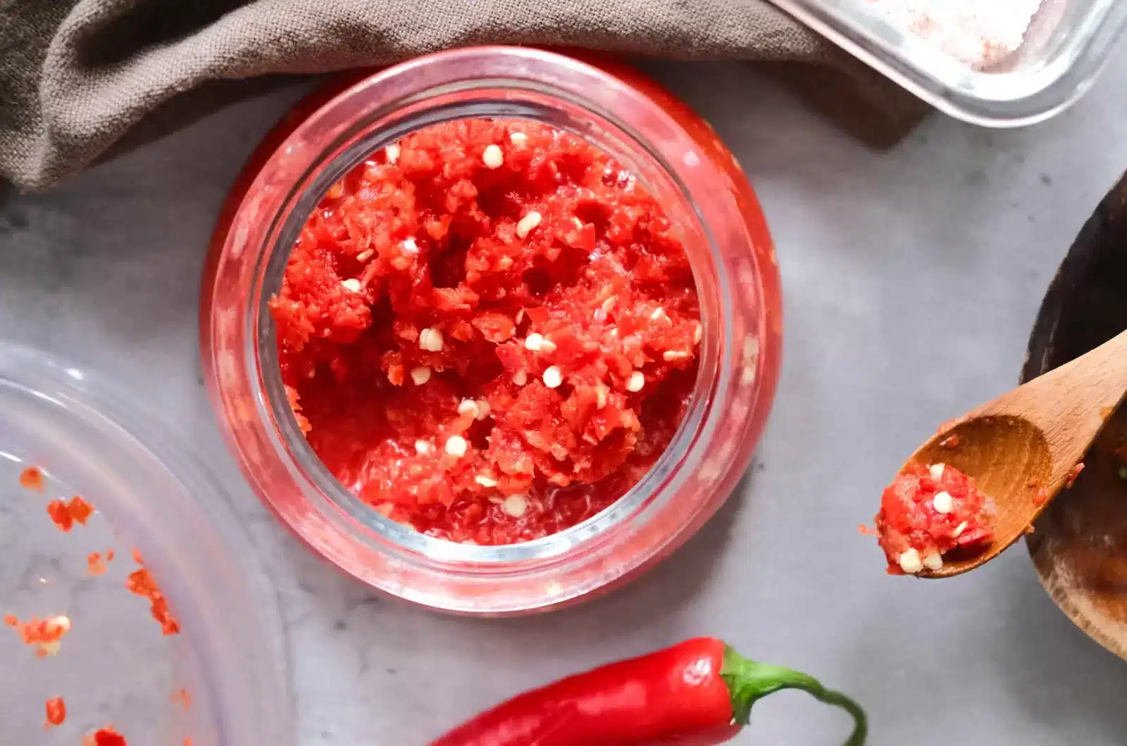 Homemade Sambal Oelek Recipe - 3 Ingredients