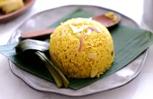 Indonesian Turmeric Rice With Coconut Milk Recipe