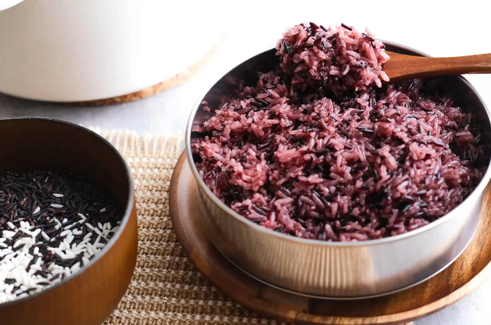 Thai Purple Sticky Rice - 3 simple methods