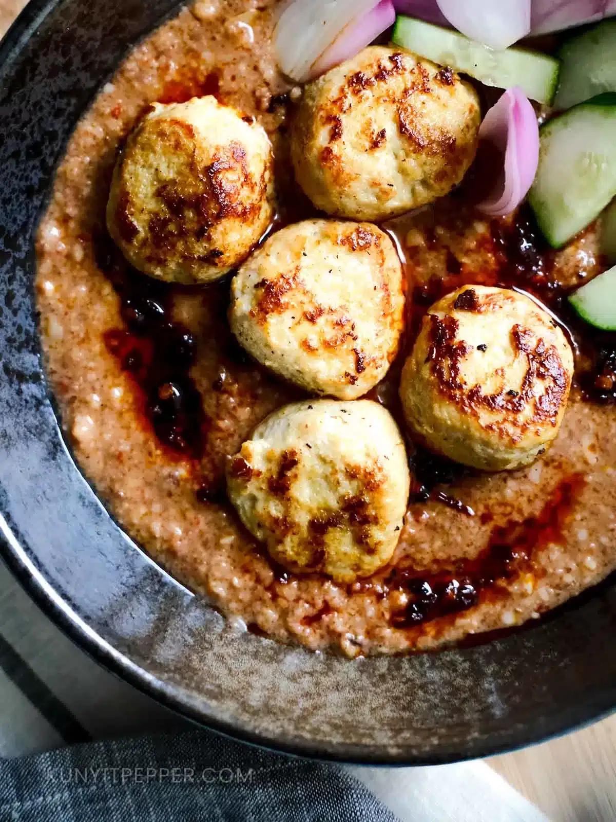 Lemongrass Chicken Meatballs