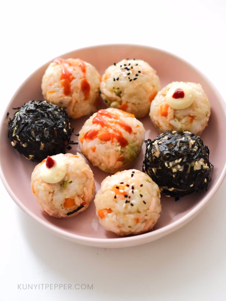 Rice Balls with Salmon